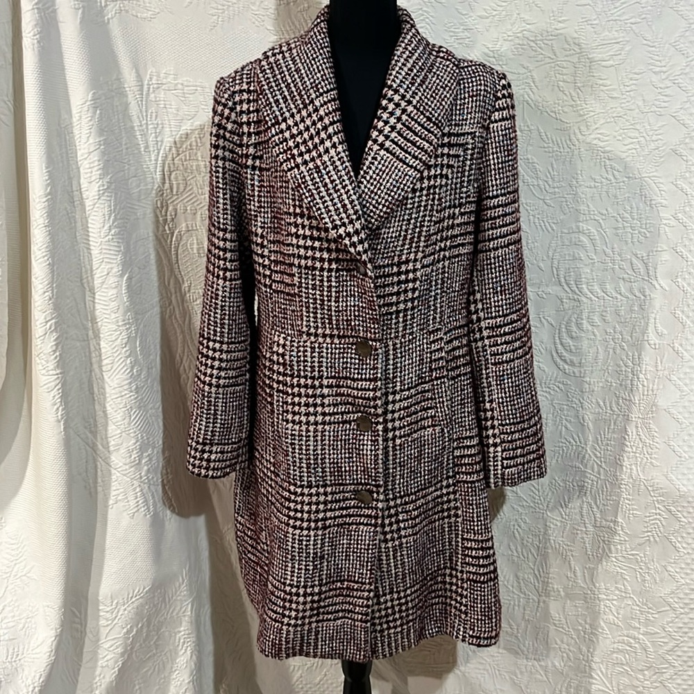 NVLT tweed coat, size 10